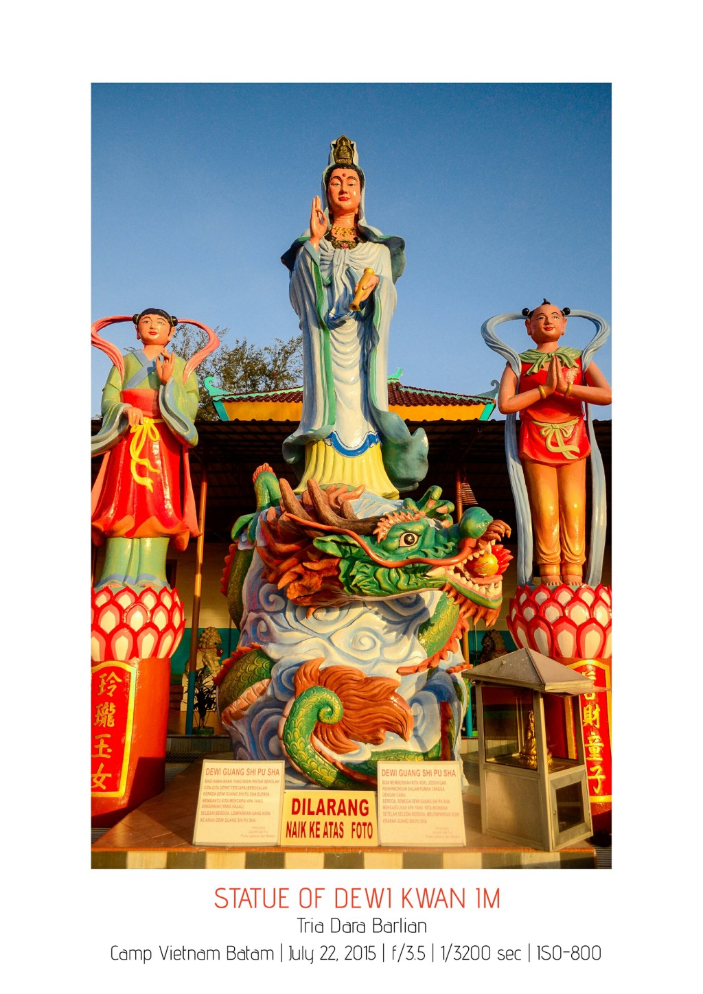 Statue of Dewi Kwan&nbsp;Im